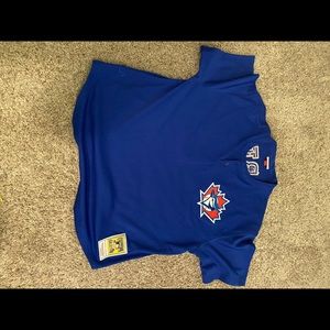 Toronto bluejays batter Jersey mitchell and ness